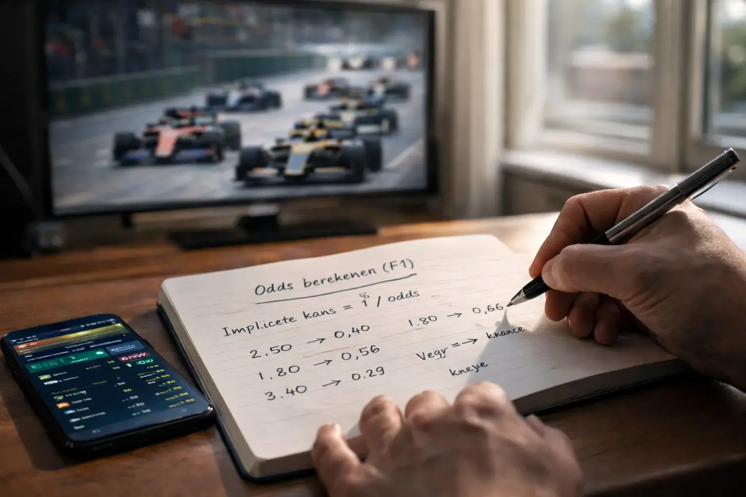 F1 Odds Berekenen