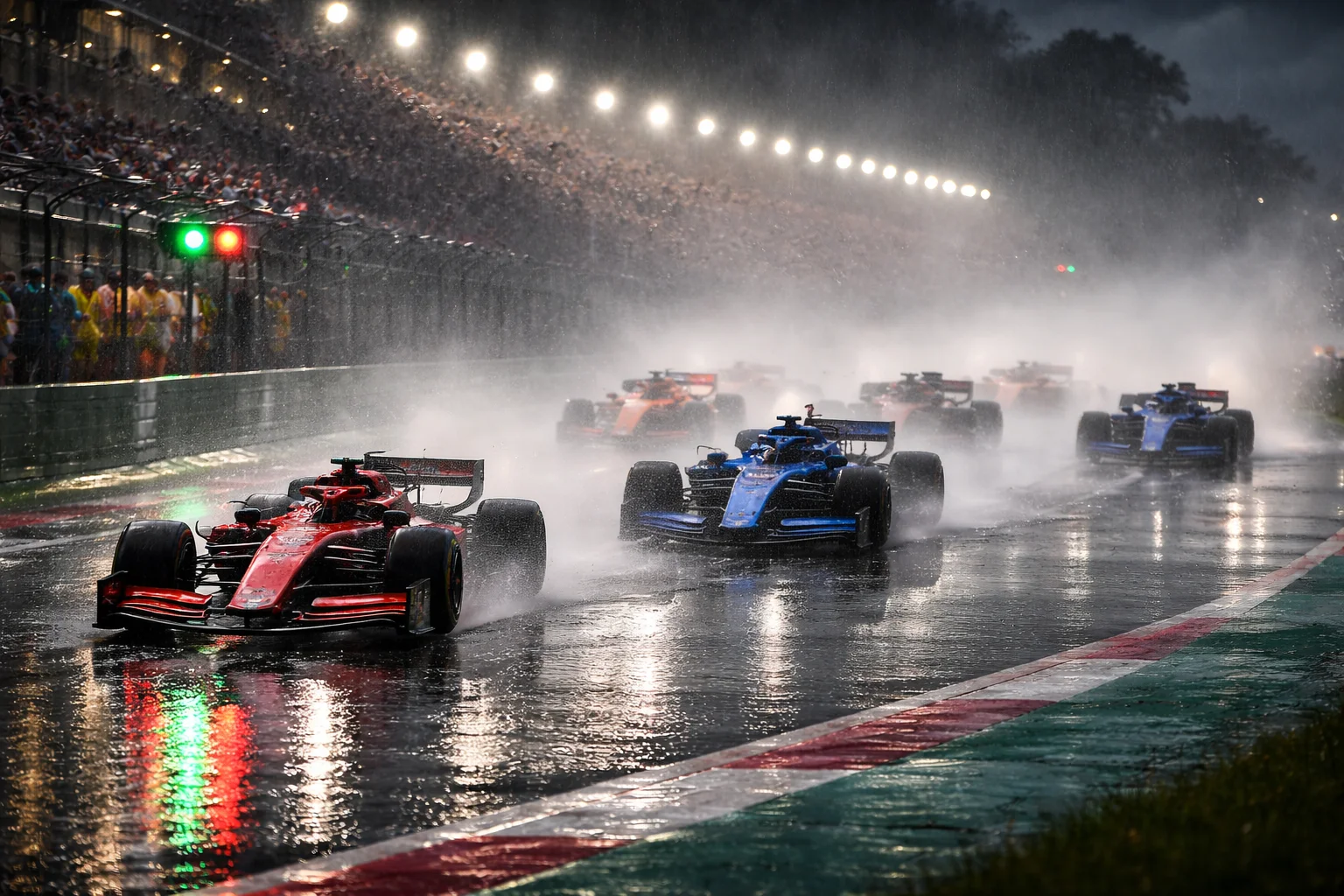 F1 Regenrace Wedden